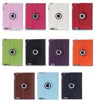 colorful rotatable 360 case for ipad mini stand leather case,leather case for iPad 