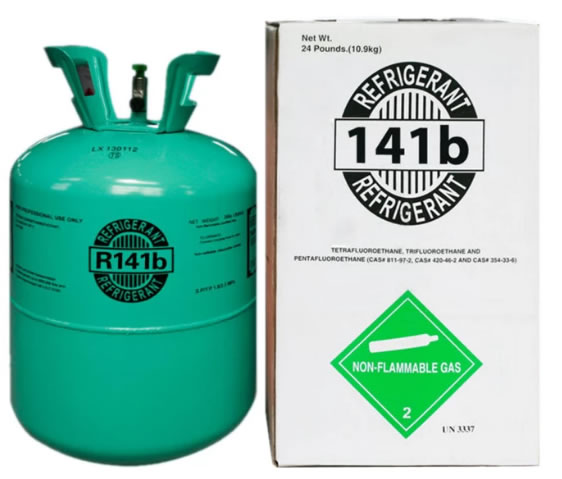 R141b HCFC Refrigerant Gas