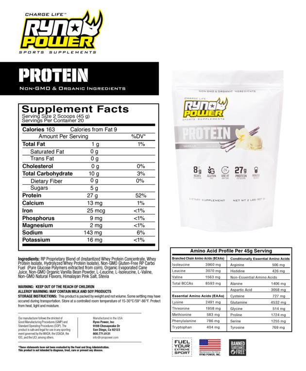 Vanilla Protein Powder