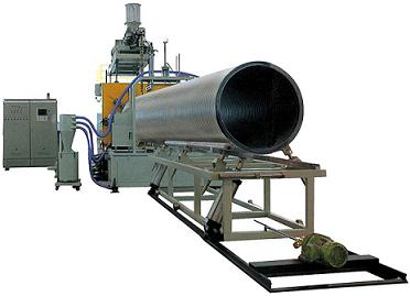 LARGE CALIBER HOLLOW WALL TWINE PIPE PRODUCTION LINE