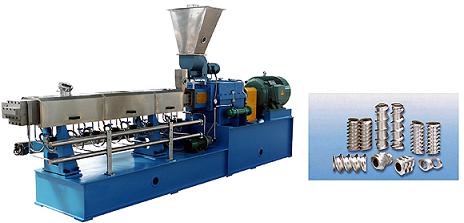 PARAMETER TABLE OF TSK SERIES CLIMB PARALLEL DOUBLE SCREW STEM EXTRUDER