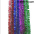 tinsel garland-christmas decoration