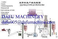 1.	gypsum powder production line