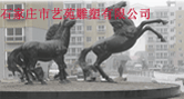 bronze sculpture-horse
