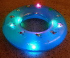 PVC Inflatable LED Swimming Ring
