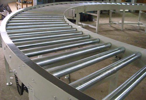 China Good price Stainless Steel good quality Flexible Power roller conveyor