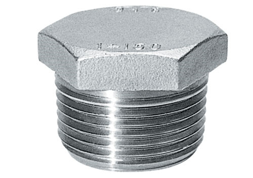 China custom design round Stainless steel Hex Plug supplier