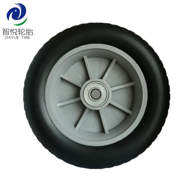  Rubber tires 8 inch semi pneumatic rubber wheel for air compressor generator pressure washer