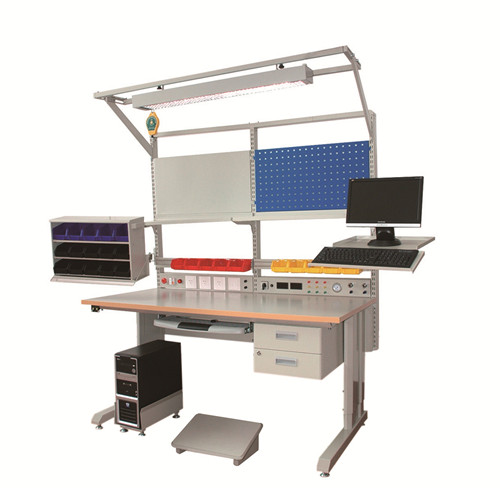 top quality industrial height adjustable anti-static industrial work table esd computer repair
