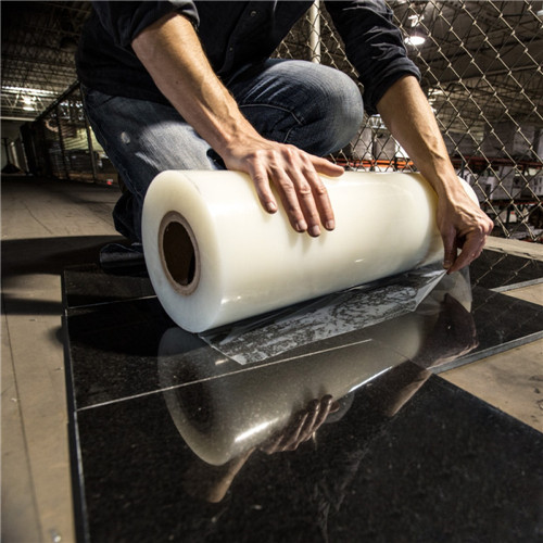 China low price Clear Pe Protective marble protection film wholesale