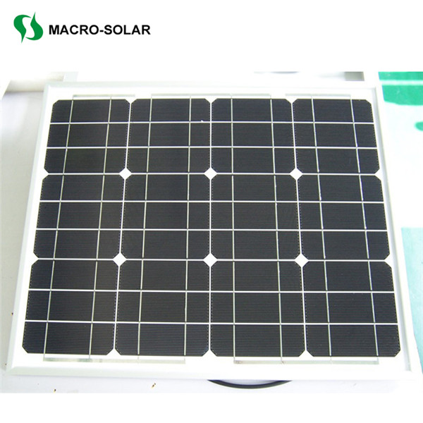 30w monocrystalline solar panel for off grid solar system