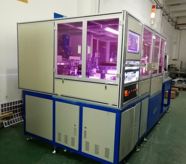 Chinia automatic high quality  Wheel Cutting Indent Gold Tipping Production Line supplier