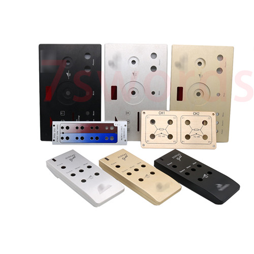 China custom OEM Machined front pannel Precision Machining CNC Machined Parts