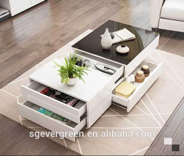 hot saling modern design living room high gloss coffee table