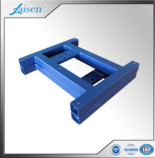 Powder Spraying Blue Square Tube Scale body for high precision-China Plant Sheet Metal Fabrication