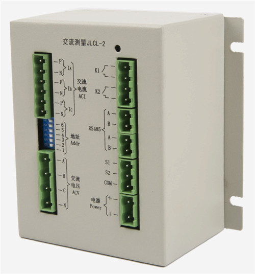 Monitoring module of AC voltage, AC current, active power
