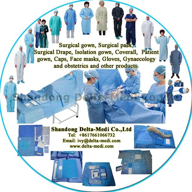 Medical Disposable Reinforced SMS Standard Surgical