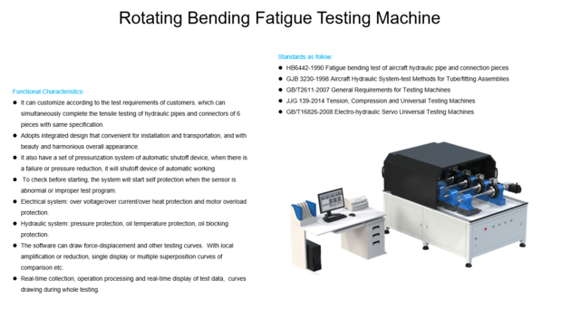 Rotating Bending Fatigue Testing Machine