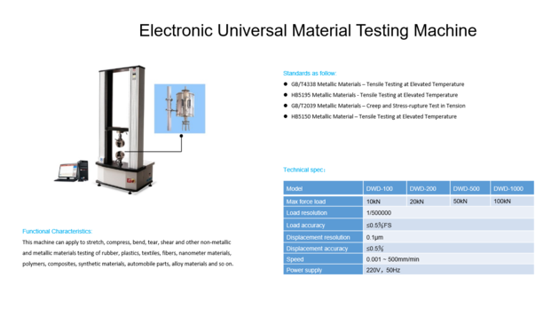 Electronic Universal Material Testing Machine