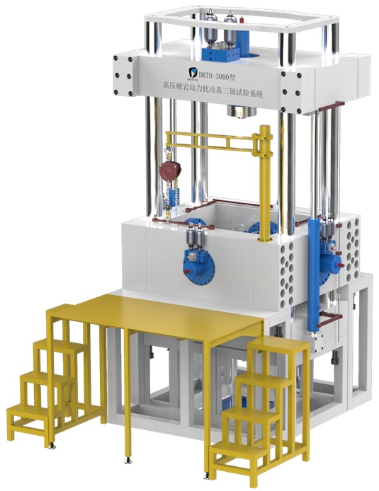 High Pressure Hard-Rock Dynamic Disturbance Triaxial Testing System