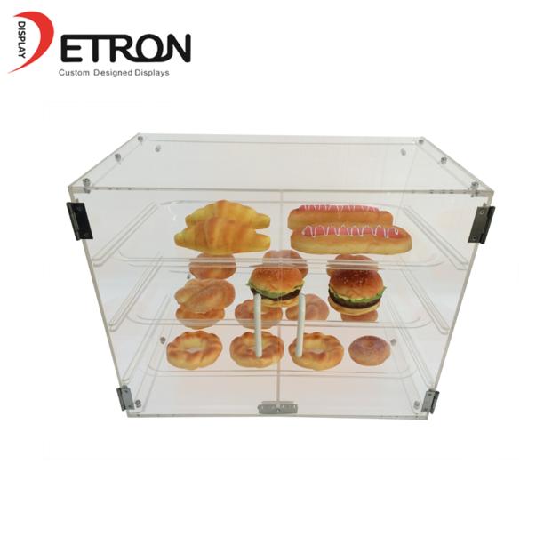 acrylic bread display stand