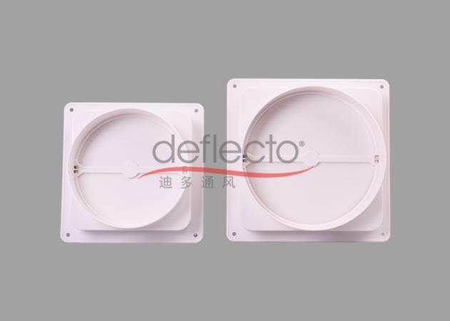 dryer vent draft blocker white PP