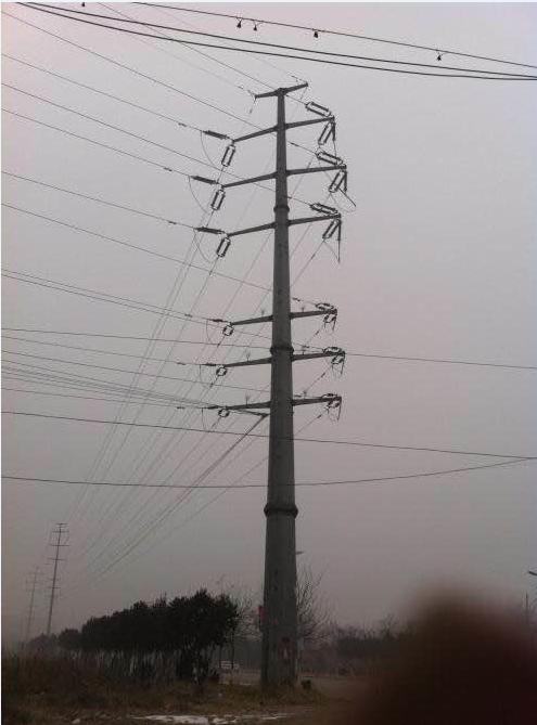 China 500kv high-strength anti-seismic galvanized Transmission steel tube pole supplier