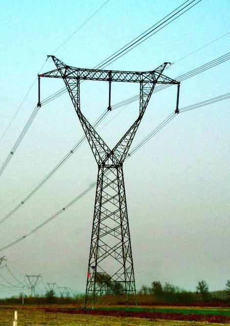 500kv high-strength galvanized anti-seismic transmission angle steel tower