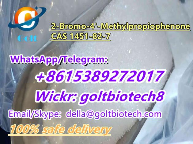 2-Bromo-4'-Methylpropiophenone CAS 1451-82-7 100% safe delivery 