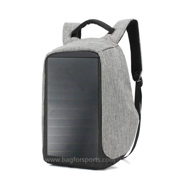 6W Solar Backpack Anti-Theft Waterproof, for Carrying Books Or Laptop to Work, School Or Hiking