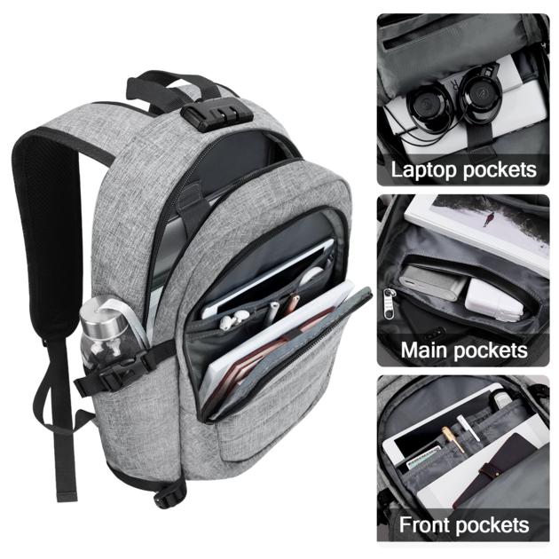 Travel Laptop Backpack Anti Theft Business
