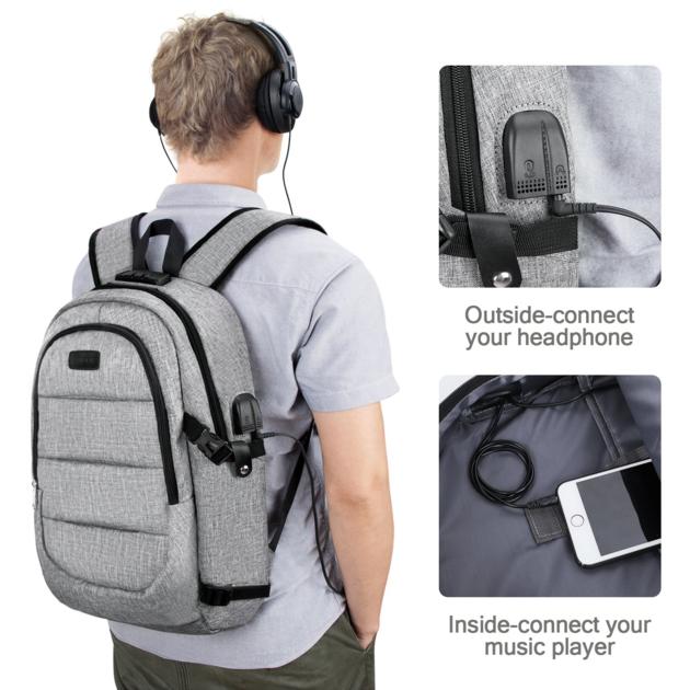 Travel Laptop Backpack Anti Theft Business