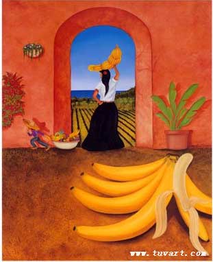 Handmade oil painting on canvas