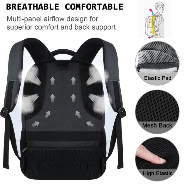 Laptop Backpack Business Travel Anti Theft