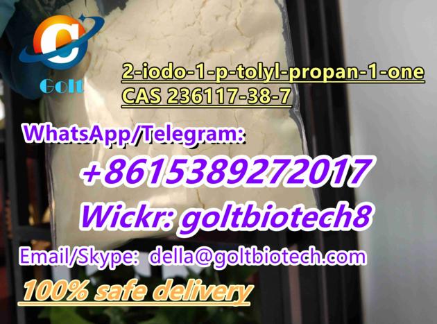2-iodo-1-p-tolyl-propan-1-one CAS 236117-38-7 100% pass customs 