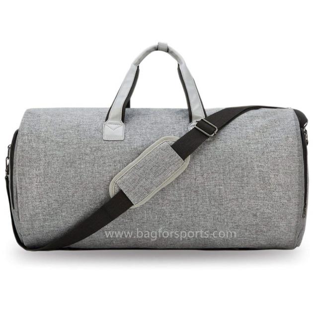 Convertible Garment Bag with Shoulder Strap, Carry on Garment Duffel Bag for Men Women - 2 in 1 Hang