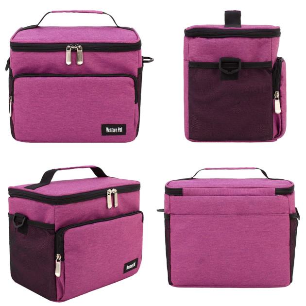 Reusable Insulated Cooler Lunch Bag Office