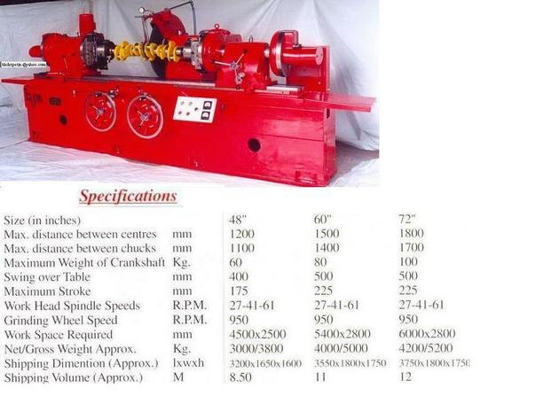 Crankshaft Grinding Machine