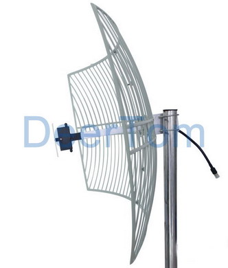 1920-2170MHz 2100MHz 3G Grid Parabolic Antenna 21dBi High Gain Base Station Antenna