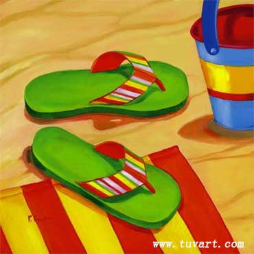 Handmade oil painting on canvas