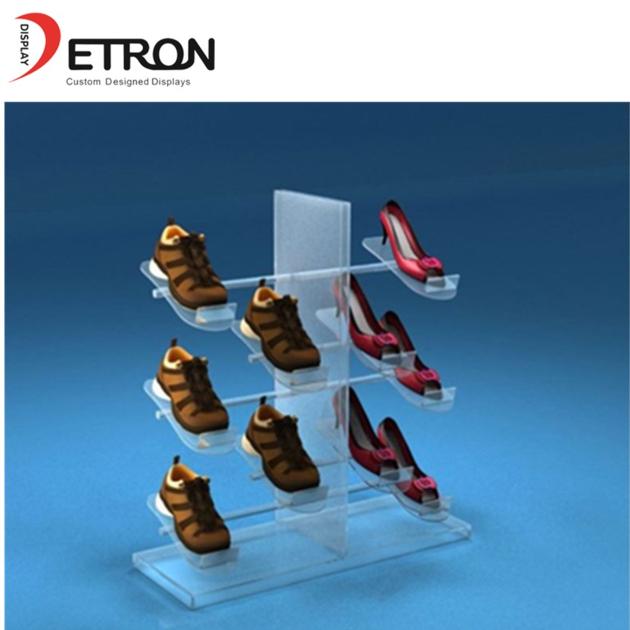 High-quality-acrylic-shoes-advertising-display