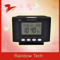 LCD/LED alarm clock