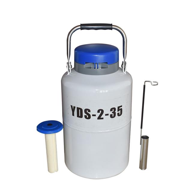 2 Liter Small Liquid Nitrogen Container