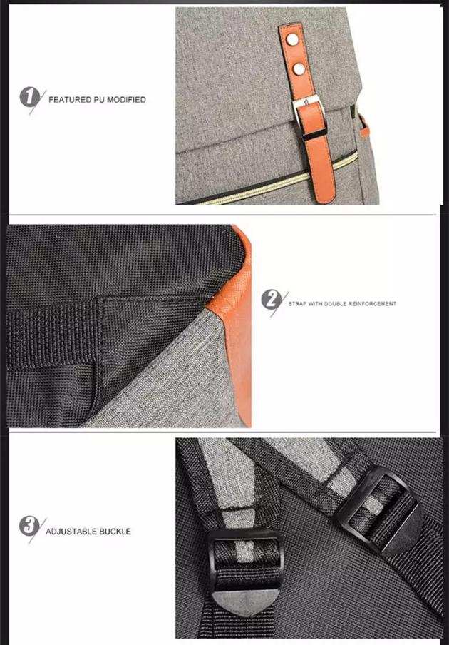 Vintage Laptop Backpack For Women Men