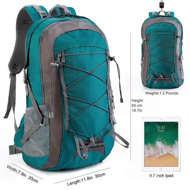 Large Hiking Backpack Lightweight Waterproof Shoulder