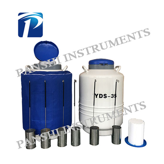 Panshi YDS-35 Small Capacity Liquid Nitrogen Container/Cryogenic Storage Tank 