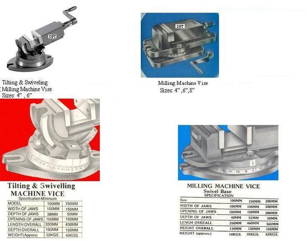 Milling Machine Vice