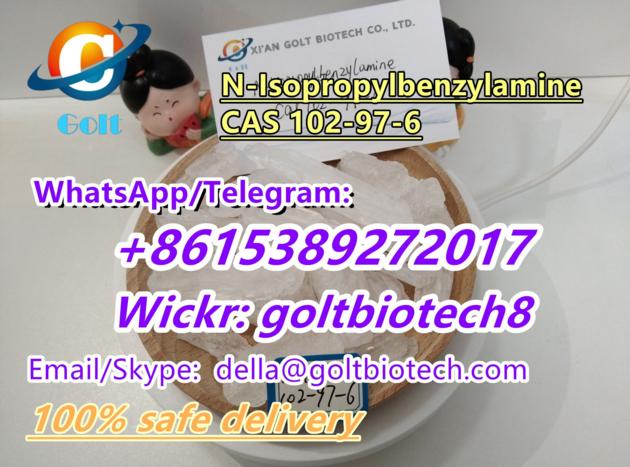 100% pass customs N-Isopropylbenzylamine CAS 102-97-6 crystal rod suppliers 