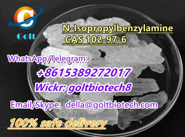CAS 102-97-6 N-Isopropylbenzylamine clearly crystal Benzylisopropylamine Wi ckr...goltbiotech8