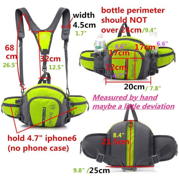 Multifunctional Water Resistant Outdoor Waist Pack